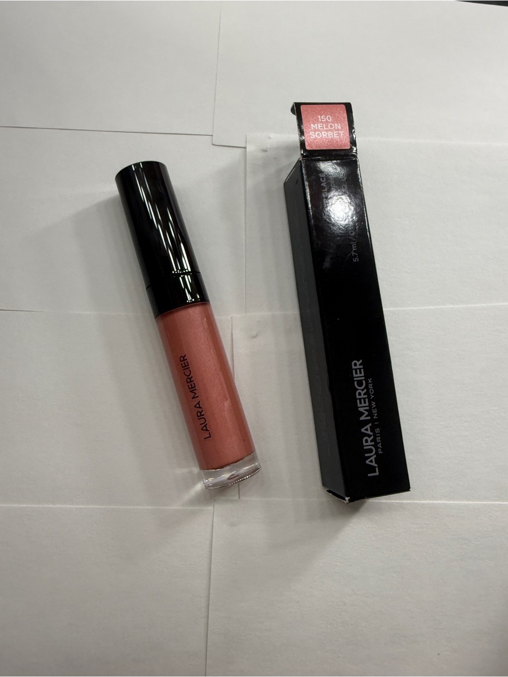 laura mercier Lip Glace Gloss - Melon Sorbet (Pink Nude)